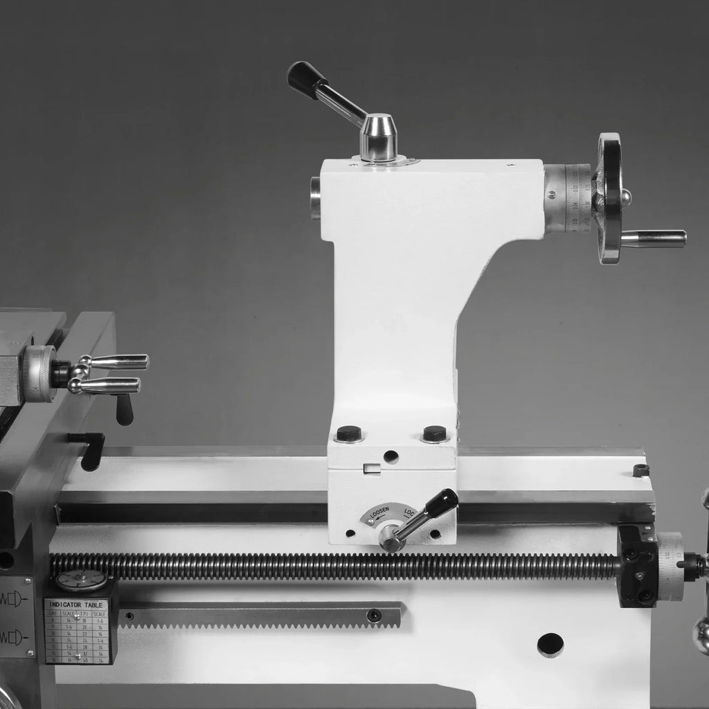 1 HP 16''x32'' Multi-Function Metal Lathe Milling Machine Head for Metalworking – Lathe, Drilling, and Milling Operations with Powerful Motor, Perfect for DIY, Workshops, and Professional Metalworking Projects without Stand CLM1632