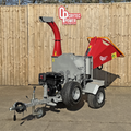 Crytec | CRC500H-R | Briggs & Stratton Engine | Hydraulic Feed Wood Chipper | 5 inch/127mm | Petrol Key Start | 13.5hp 420cc