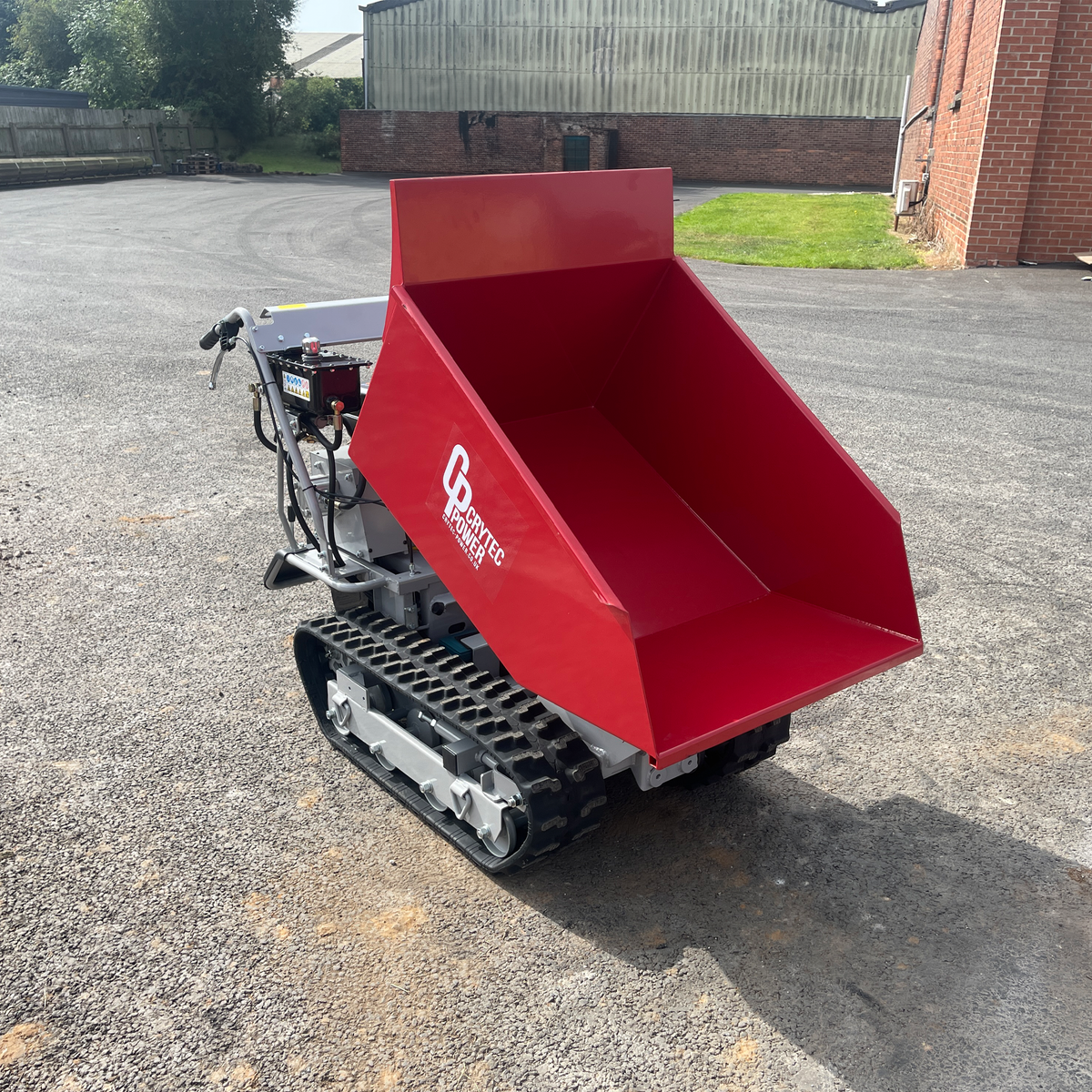 Crytec 500kg | 300cc 12HP | Pro Model | Tracked Mini Dumper | Japanese Gearbox | CRD50H-R