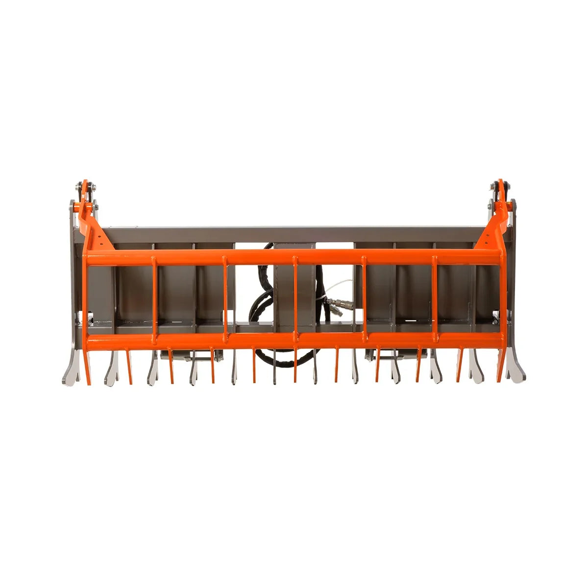 MechMaxx 75" Hydraulic Claw Root Rake Grapple Skid Steer Attachment , GBC75