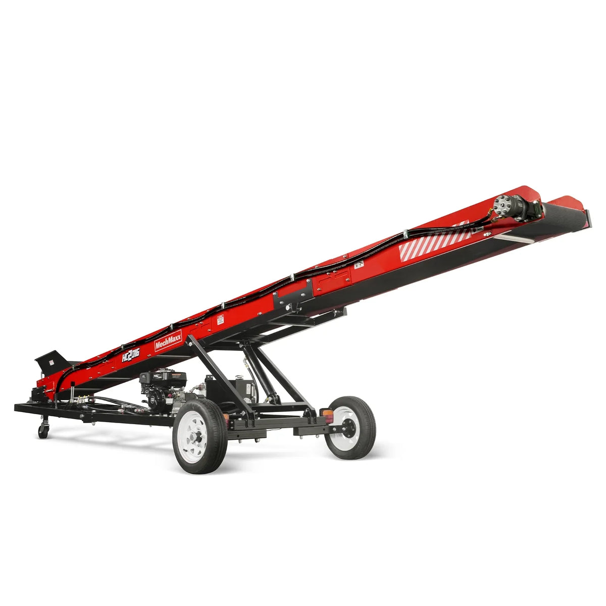 Firewood Conveyor,  7HP 212cc Gasoline Powered Max. 124" Lift Height,  236'' Length,  16" Width,  HC2016