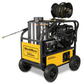 4000 PSI 4 GPM ZONSEN E-Start Engine Hot Water Pressure Washer with Hose Reel,  HPW40D