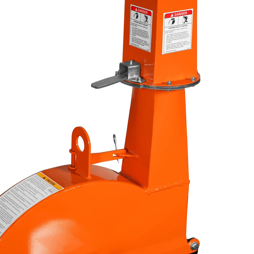3-Point PTO Stump Grinder & Wood Chipper Bundle; SG24PRO; BX42S; Orange