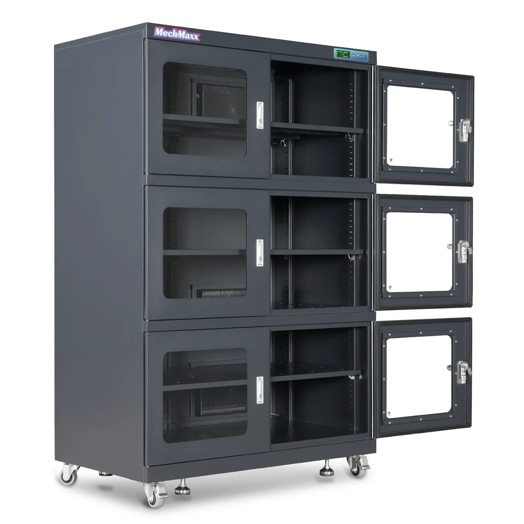1-10% RH Electronic Dry Cabinet 1430L ESD Desiccator Cabinet Ultra-Low Humidity Storage,  EDC1430C-6