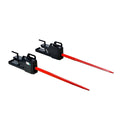 MechMaxx 43" Clamp-On Hay Bale Spear 1100lbs Capacity for Tractor Skid Steer Loader
