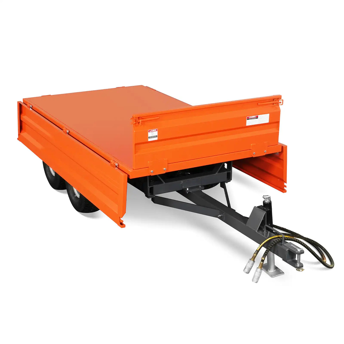MechMaxx 2-Ton Capacity Heavy-Duty Dump Trailer,  DT4X8