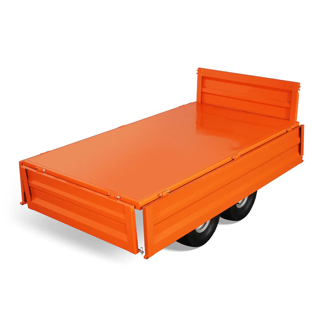 MechMaxx 2-Ton Capacity Heavy-Duty Dump Trailer,  DT4X8
