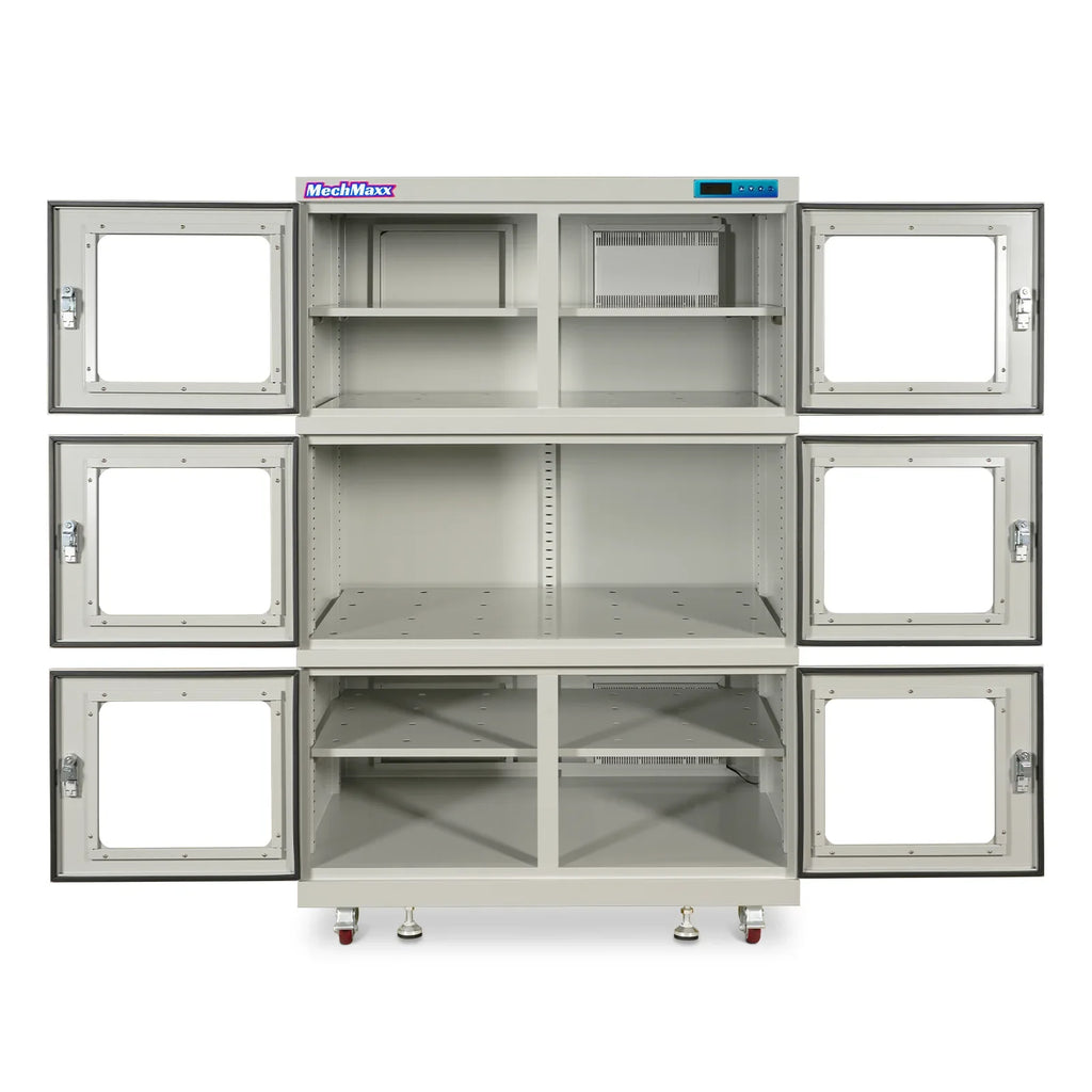 20-60% RH Electronic Dry Cabinet 1430L ESD Desiccator Cabinet Low Humidity Storage,  White,  EDC1430AW-6