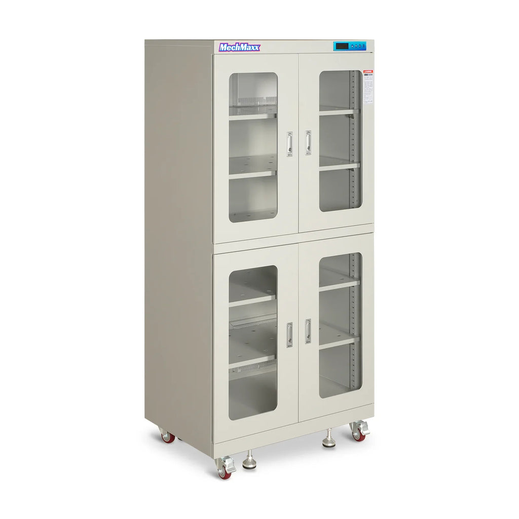 1-10% RH Electronic Dry Cabinet 880L ESD Desiccator Cabinet Ultra-Low Humidity Storage,  White,  EDC880CW
