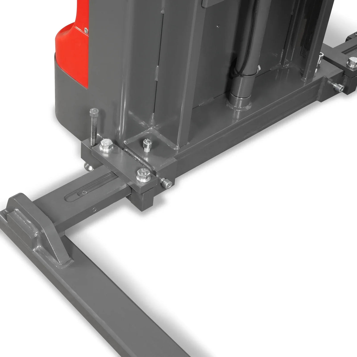 2640lbs Lithium-ion Electric Straddle Stacker,  138" Lift,  Adjustable Legs & Forks,  F26-138S