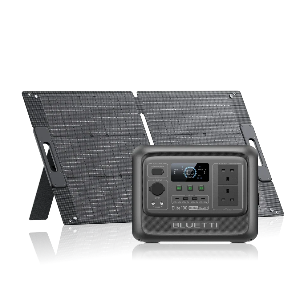 BLUETTI Elite 100 V2 Portable Power Station | 1,024Wh 1,800W