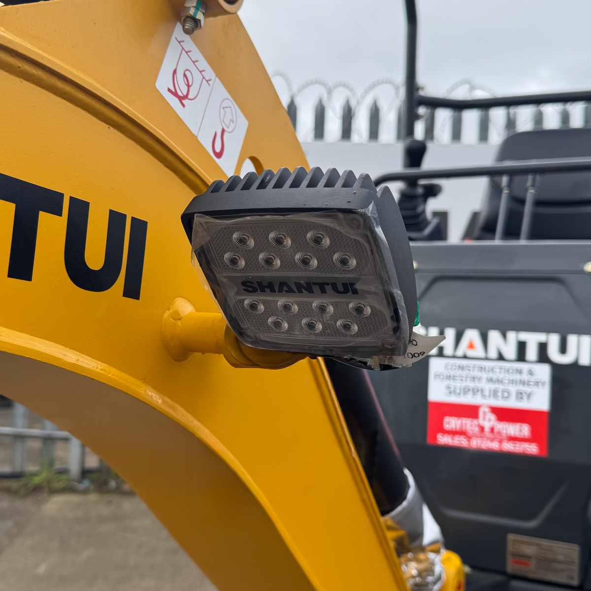 Shantui SE12 Mini Excavator | Kubota Engine Euro Stage 5 | 1200kg | 3 Cylinder