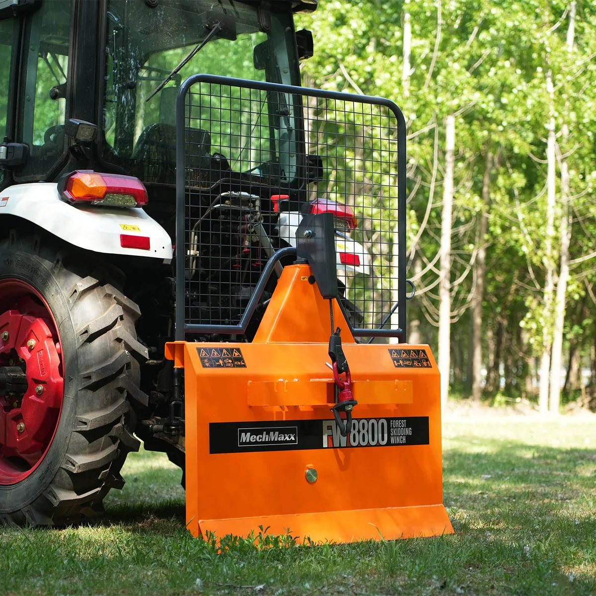 22" Portable Sawmill & Forestry Log Skidding Winch  Bundle, SM22 & FW8800