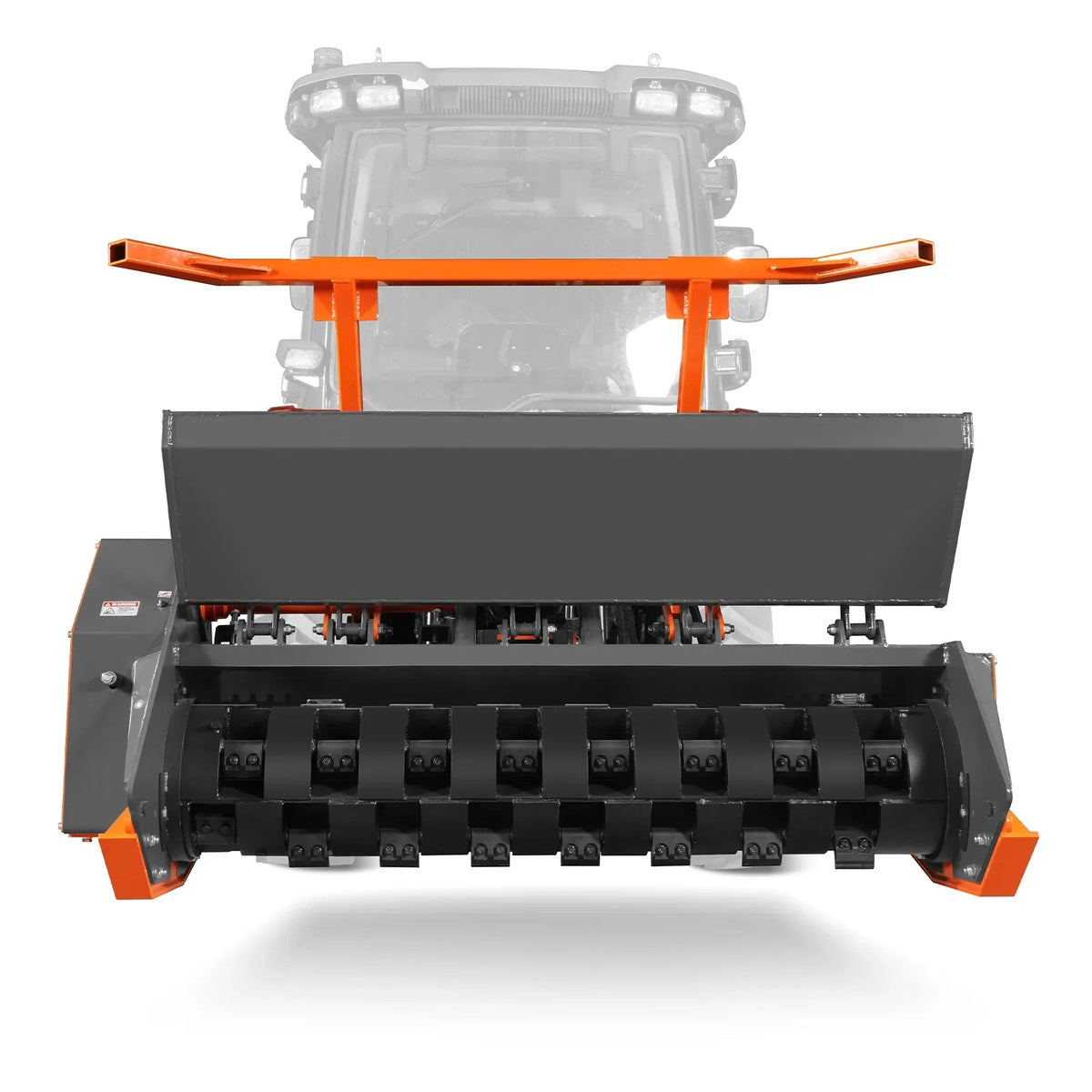 70" PTO Hitch Forestry Brush Mulcher, Cat 2,Tractor Power Recommended 70-110 HP,MC70