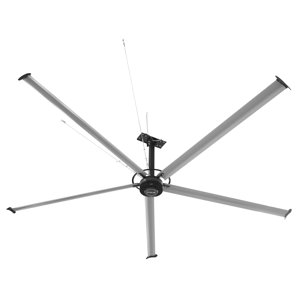 18FT HVLS Industrial Ceiling Fan 208-240V 3Ph - Energy Efficient Large Area Air Circulation for Fan Warehouses & Factories,  18FT3PH