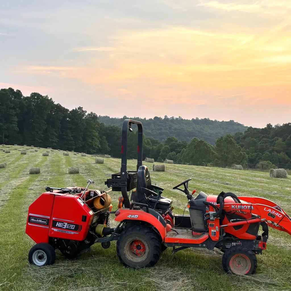 Hay Baler & Drum Mower Bundle, HB3120, DM53