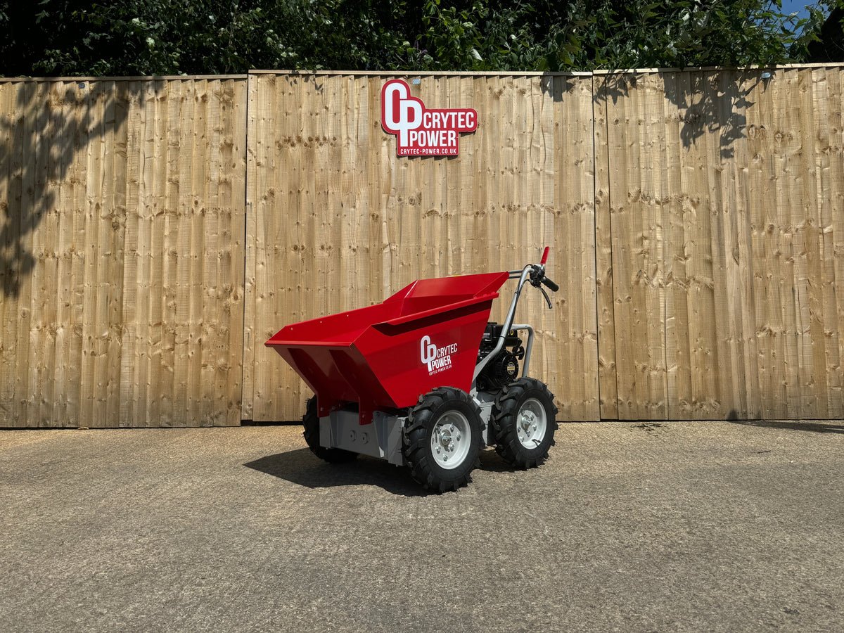 CRDT30-R | 4x4 | 300kg capacity | Petrol Power Barrow | Manual Tip Dumper