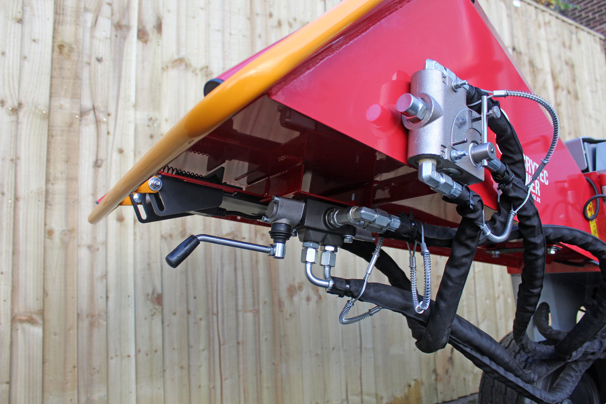 Crytec | CRC500H-R | Briggs & Stratton Engine | Hydraulic Feed Wood Chipper | 5 inch/127mm | Petrol Key Start | 13.5hp 420cc