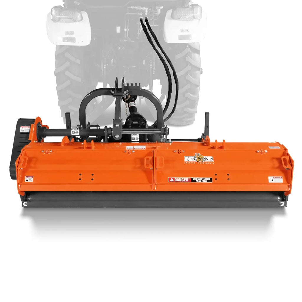 87" Heavy Duty PTO Flail Mower with Hydraulic Side Shift 3 Point 50-90 hp,  KDK87H