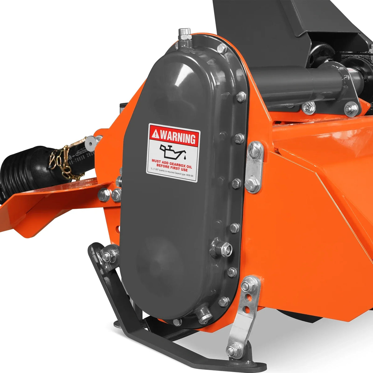 45 in Rotary Tiller,  3 Point Hitch Cat.1,  Chain Drive,  PTO Shaft Included with Shear Bolt,  15-35 HP,  LRT45