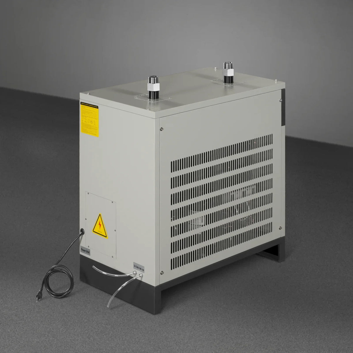 High Inlet Refrigerated Air Dryer 196 CFM, Max 176°F Inlet Temperature Compressed Air Dryer, 120V 1.2KW, 35.6°F Dew Point, Max 145 PSI, Dual Electronic & Manual Drain, Intelligent Control