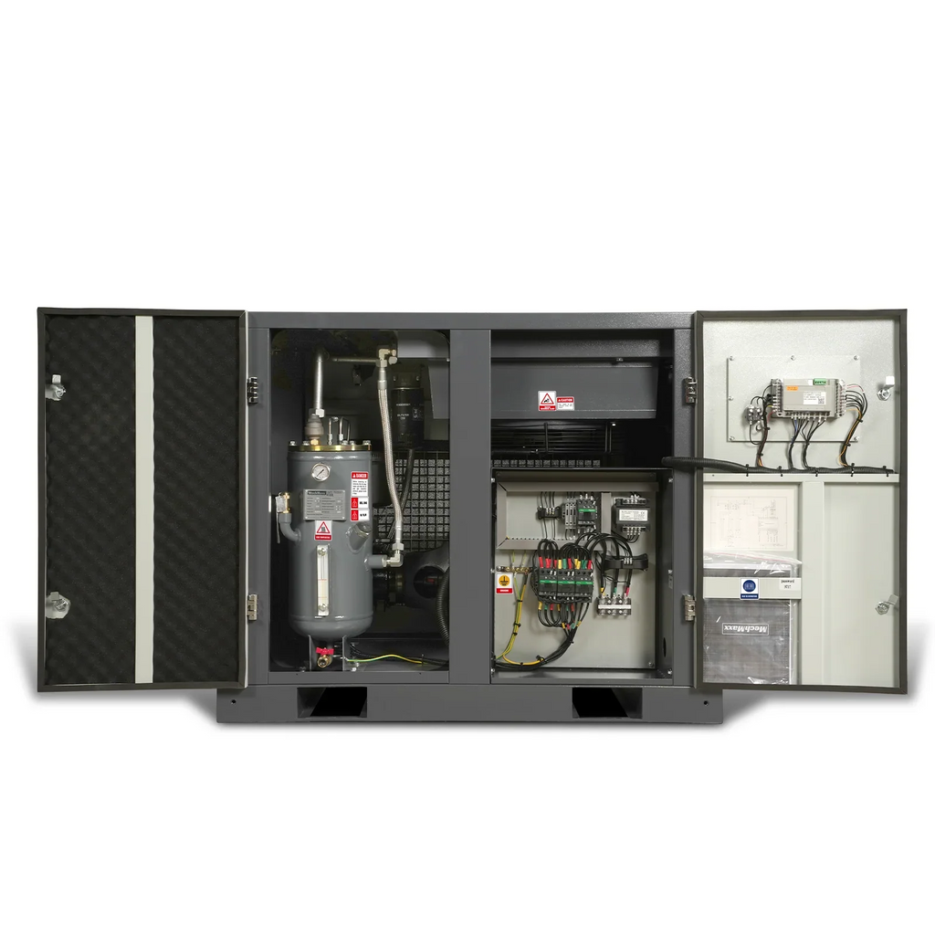 20HP Rotary Screw Air Compressor - 78 CFM,  116 PSI,  230V 3-Phase | Industrial-Grade