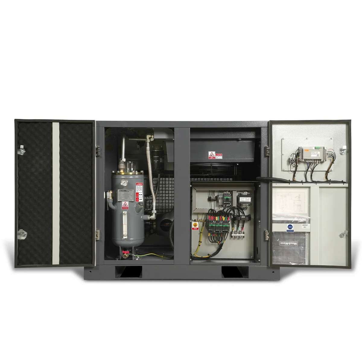 20HP Rotary Screw Air Compressor - 78 CFM,  116 PSI,  230V 3-Phase | Industrial-Grade