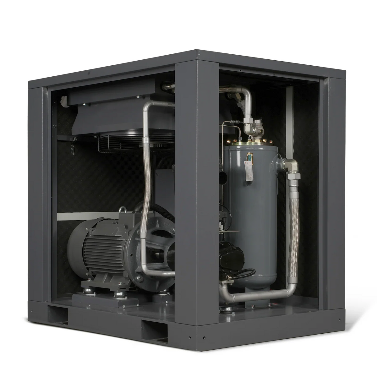 30HP Rotary Screw Air Compressor - 106 CFM,  116 PSI,  460V 3-Phase | Industrial-Grade