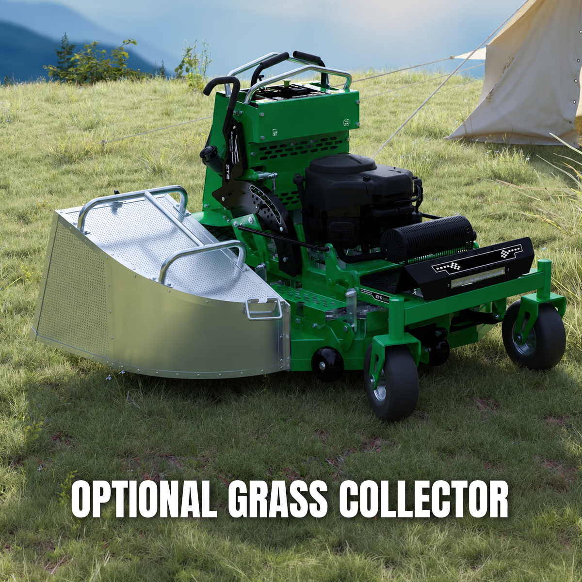 Meadow Master Zero Turn Stand On Mower 50 Inch Capacity Honda GX630 Engine