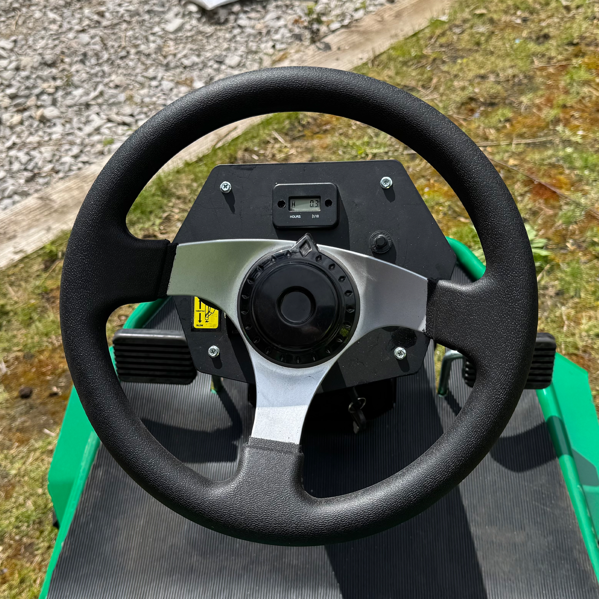 Meadow Master Compact Rough Cut Ride On Mower Honda 13HP GX390