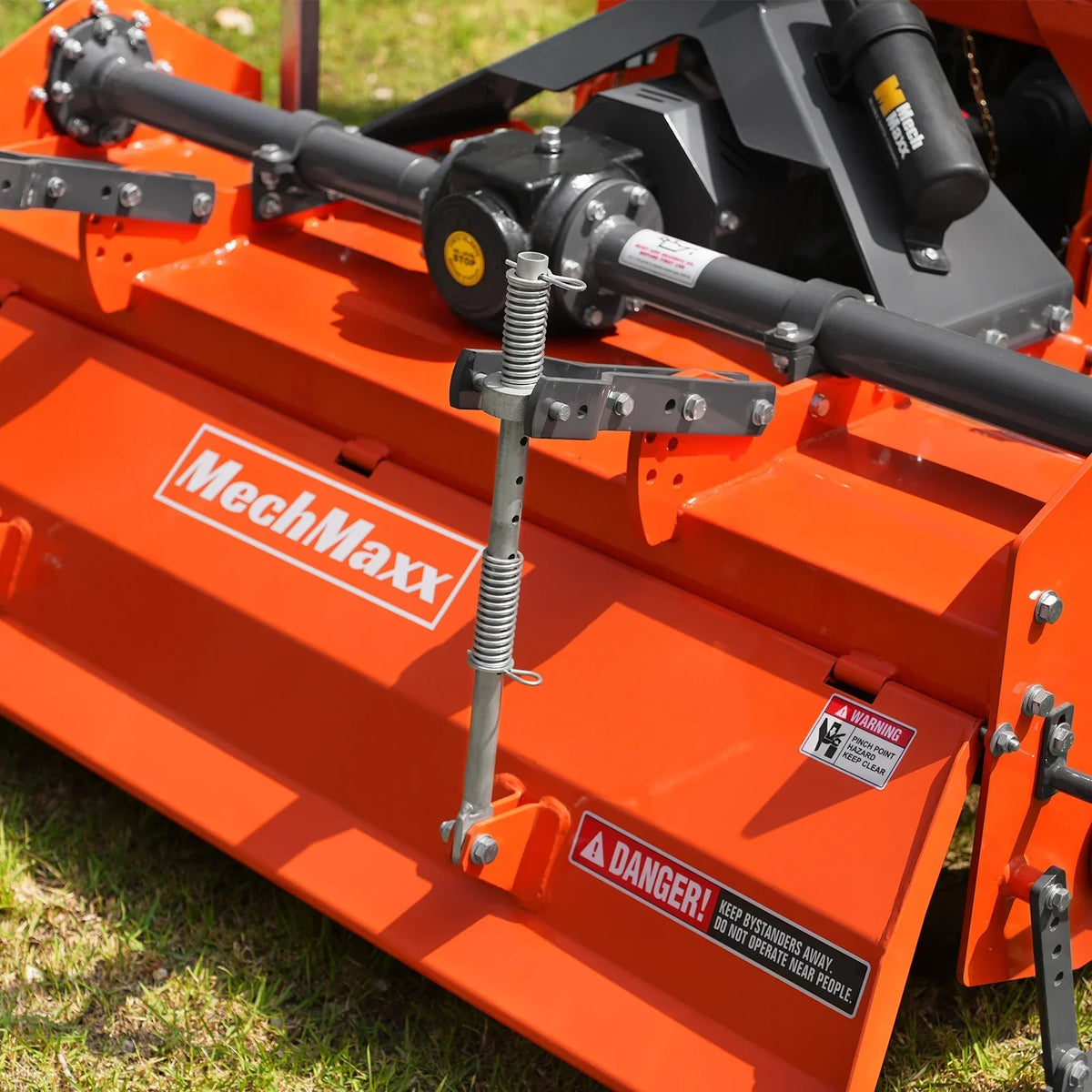 60 in Rotary Tiller,  3 Point Hitch Cat.1 & 2,  Gear Drive,  PTO Shaft Included with Slip Clutch,  30-60 HP,  MRT60