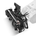 48'' Width, 20" Intake, Hydraulic Snow Blower for Mini Skid Steer, Remote Control Chute Rotation and Deflector, MSB48