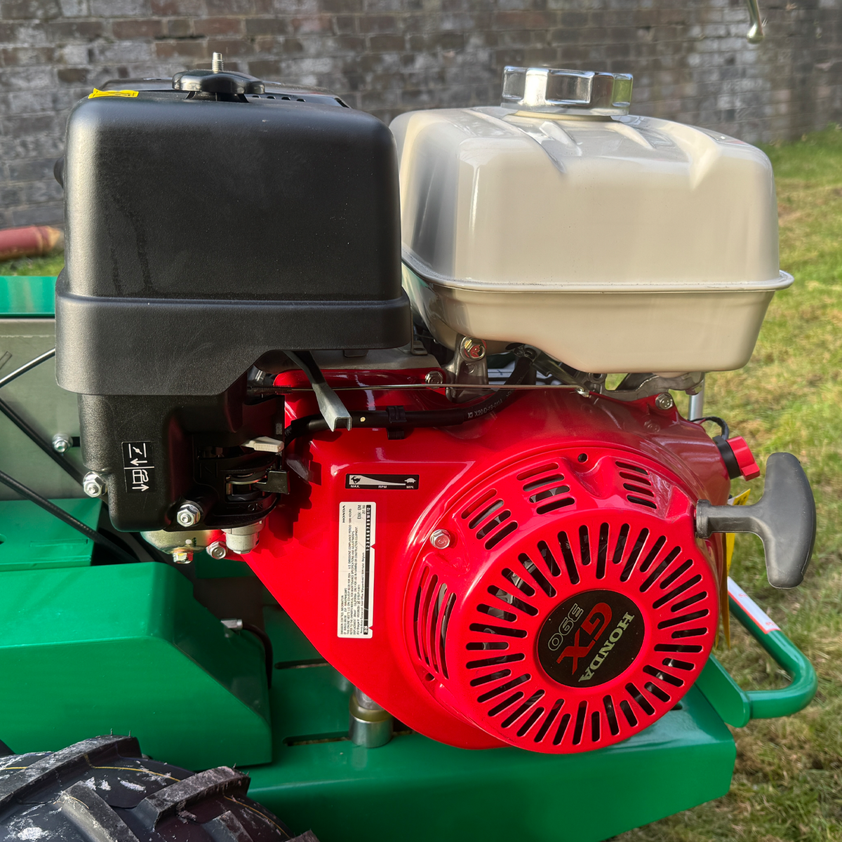 Meadow Master 12hp Compact Pedestrian Walk Behind Flail Mower | Honda GX390