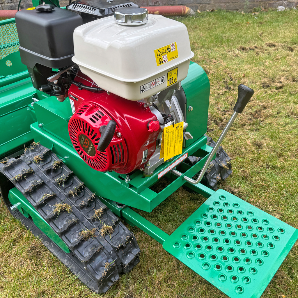 Meadow Master 12hp Compact Pedestrian Tracked Walk Behind Flail Mower | Honda GX390