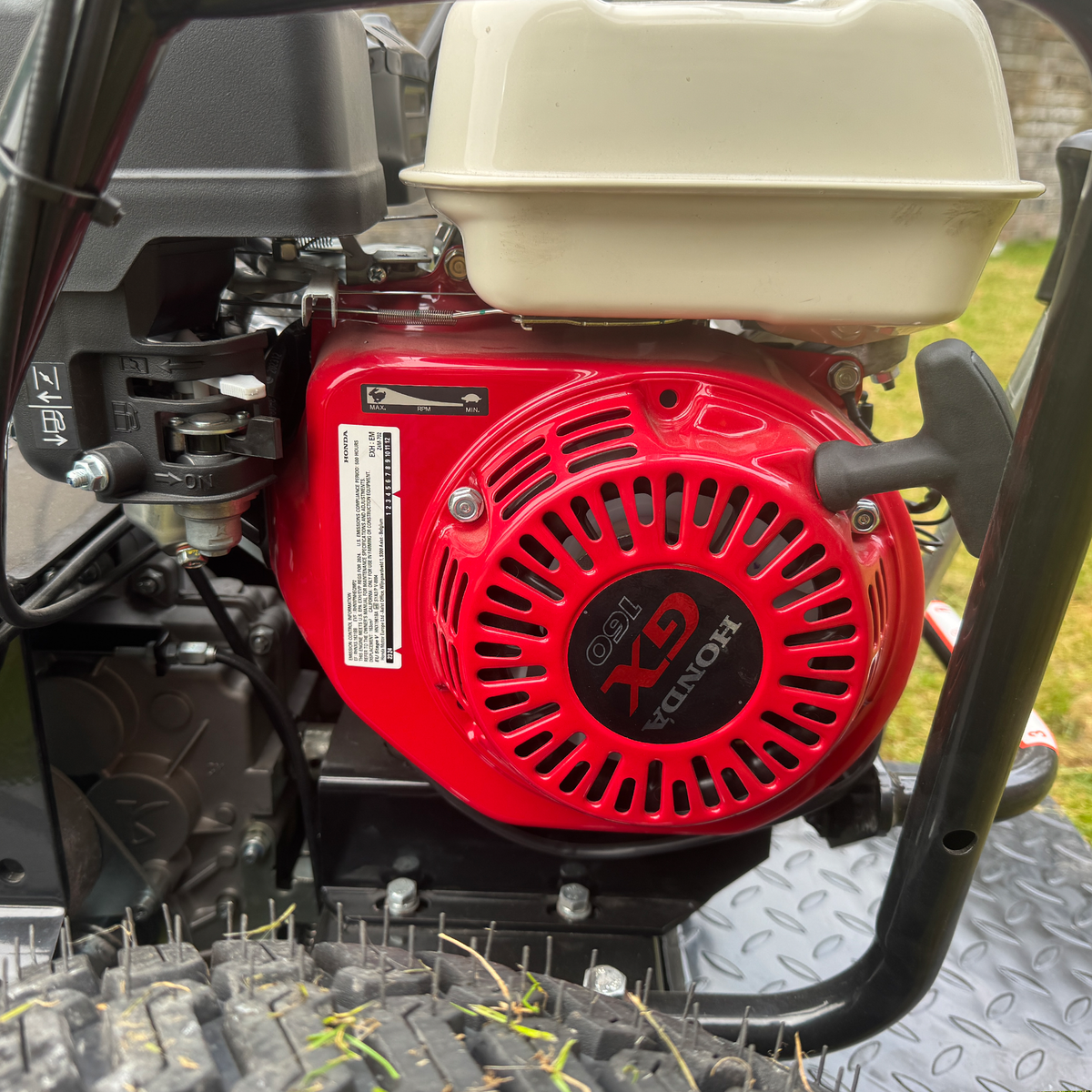 Meadow Master Turf Tyres Dumper | Honda GX160 Engine