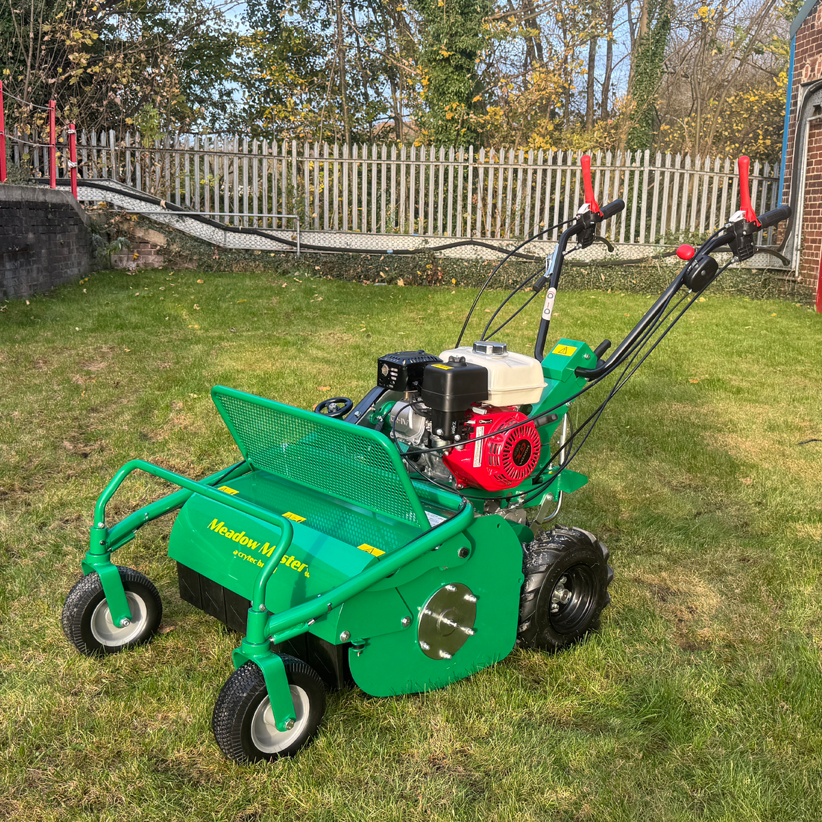 Meadow Master 6.5hp Compact Pedestrian Walk Behind Flail Mower | Honda GX160
