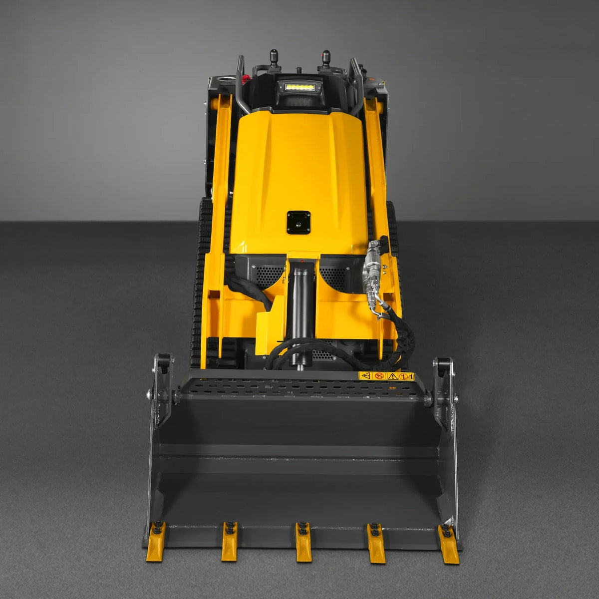 Mini Skid Steer Stand On Compact Track Loader ( 4 in 1 bucket included ) with 25HP KUBOTA D1105 Diesel Engine,  Common Industry Interface (CII),  CROBA  STL1000