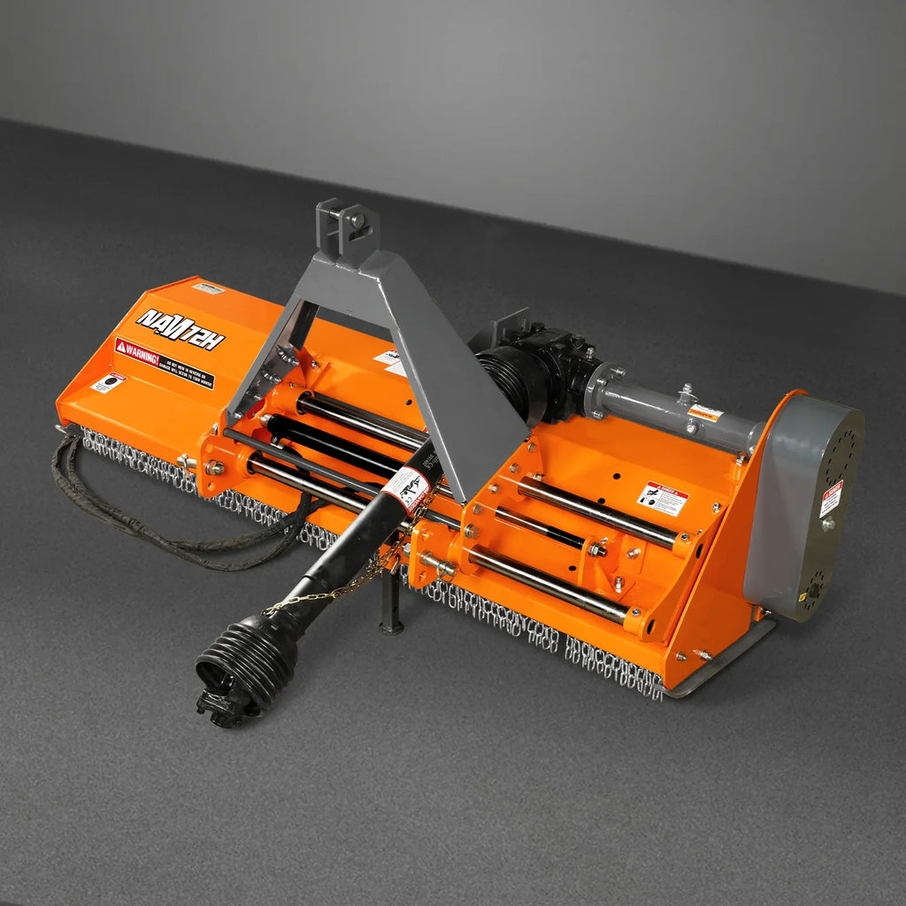 72" PTO Flail Mower with Hydraulic Side Shift 3 Point 45-85hp ,  NAM72H