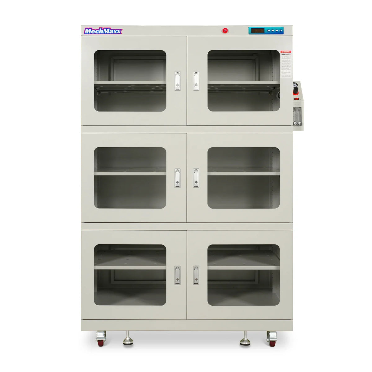 1-60% RH Nitrogen Dry Cabinet 1430L ESD Desiccator Cabinet Low Humidity Storage,  White,  NC1430BW-6