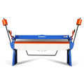 80-inch Manual Sheet Metal Brake - 12 Gauge Bending Capacity, Adjustable Fingers, 6 Ft. Heavy-Duty Steel Construction for Precision Bending PB8012