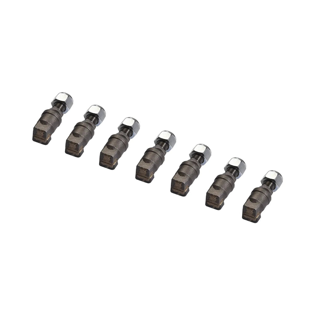 (1 Pack / 34 Pcs) Teeth and Nuts for Stump Grinder SG24; SG24PRO; SG28; SG30PRO; SG61, (SKU: 150151;150151G;150181;150181G;150182;150182G;150183;150183G;150501; 150602)