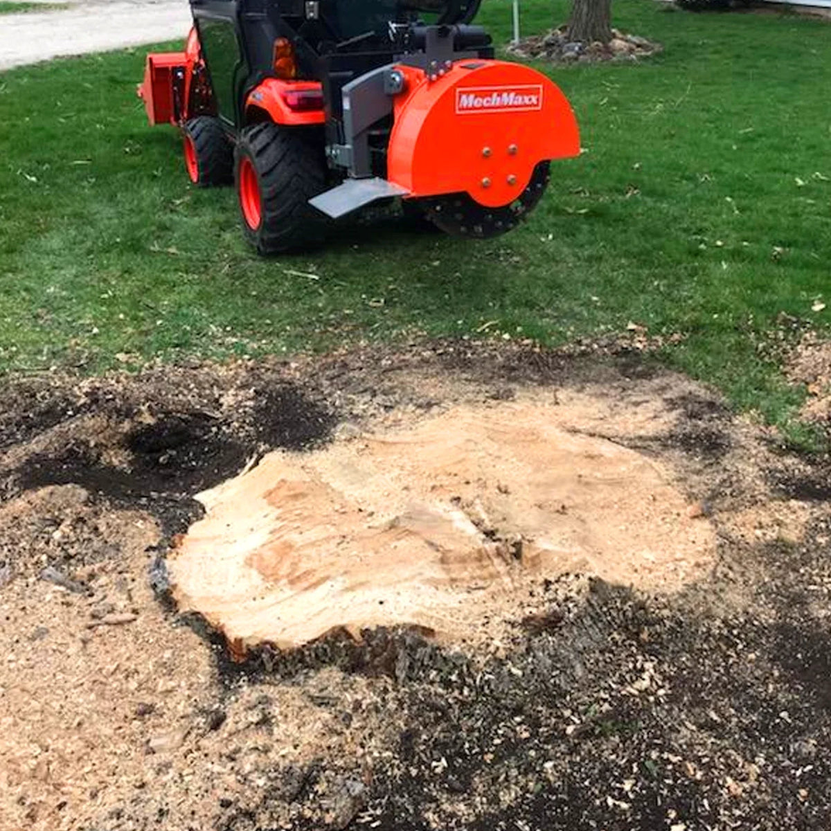 3-Point Hitch PTO Stump Grinder with 34 Carbide Teeth (PTO Shaft Included),  for 15-45HP Tractor,  SG24