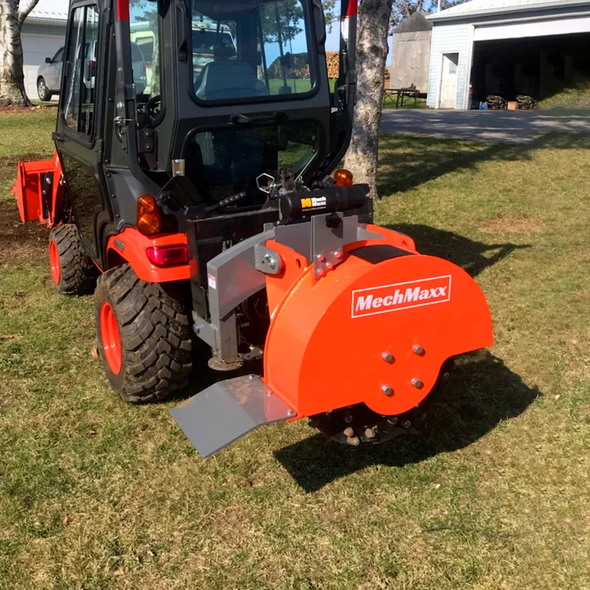 3-Point PTO Stump Grinder & Wood Chipper Bundle