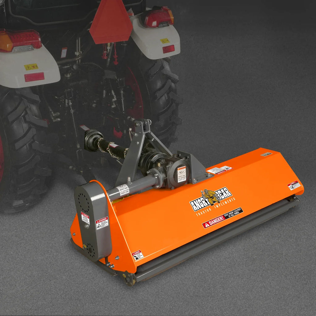 3-Point PTO Stump Grinder & 60'' PTO Flail Mower  Bundle, SG24 & NAM60