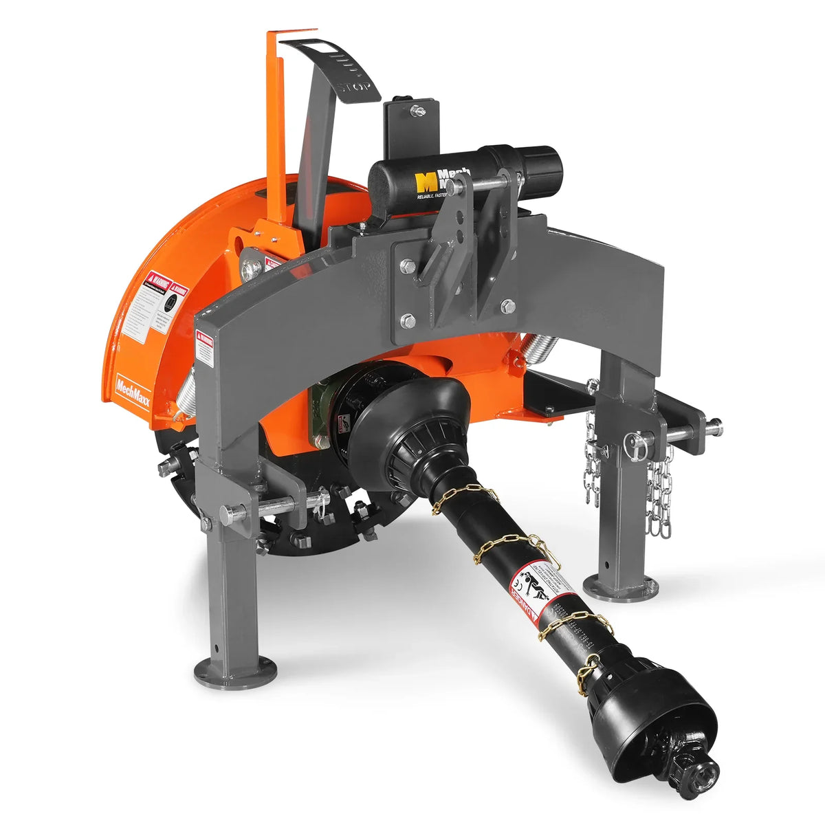 3-Point PTO Stump Grinder & Wood Chipper Bundle; SG24PRO; BX42S; Orange