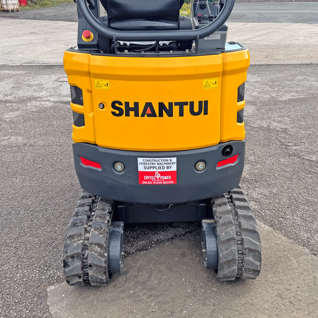 Shantui SE17SR Mini Excavator | Kubota Engine Euro Stage 5 | 1800kg | 3 Cylinder