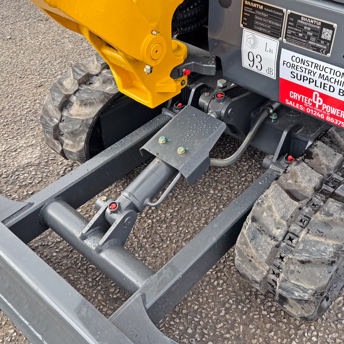 Shantui SE17SR Mini Excavator | Kubota Engine Euro Stage 5 | 1800kg | 3 Cylinder
