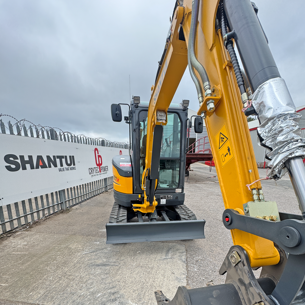 Shantui SE27SR Mini Excavator | Yanmar Engine Euro Stage 5 | 2750kg | 3 Cylinder