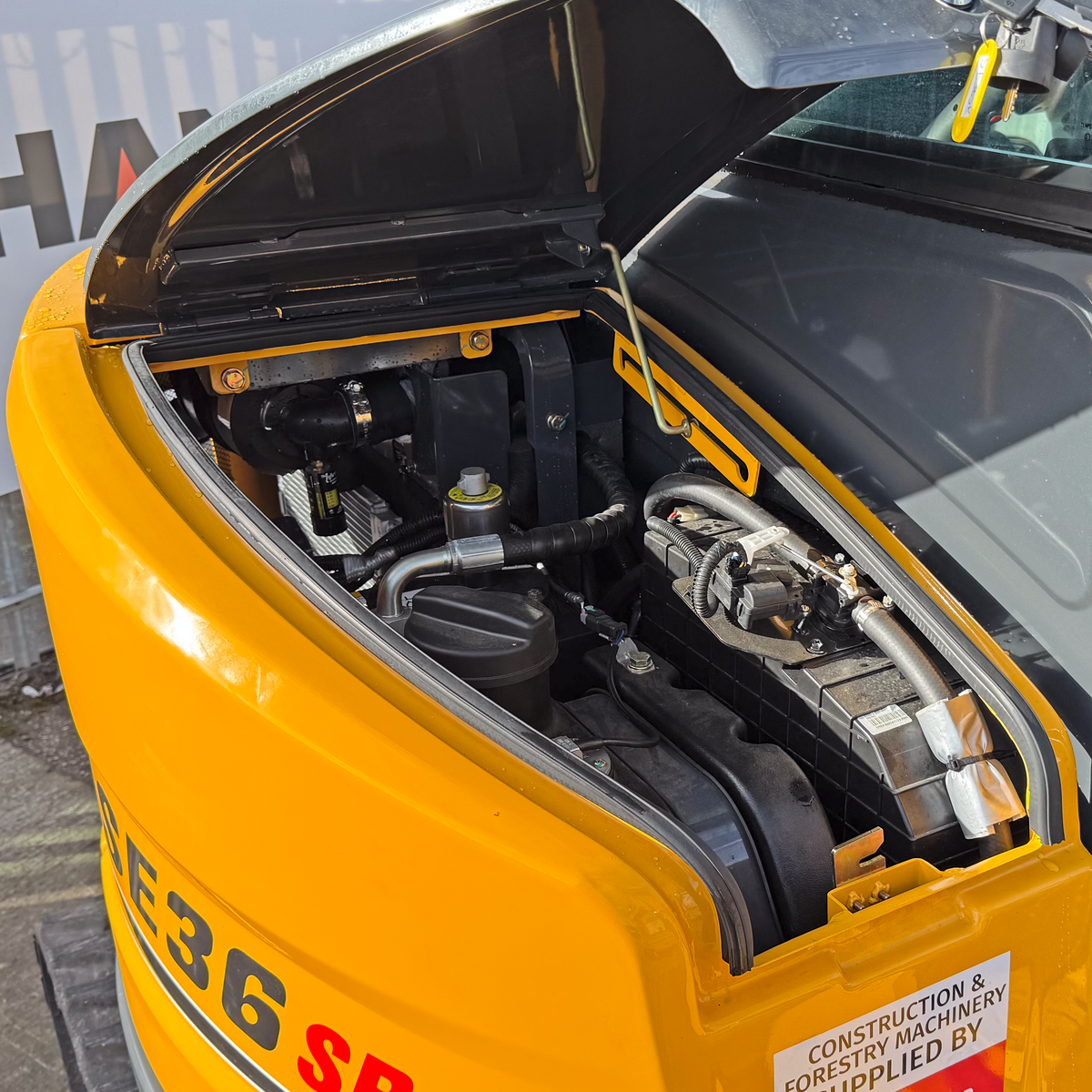Shantui SE36SR Mini Excavator | Yanmar Engine Euro Stage 5 | 3800kg | 3 Cylinder