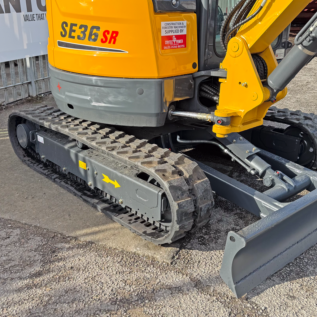 EX Demo Shantui SE36SR Mini Excavator | Yanmar Engine Euro Stage 5 | 3800kg | 3 Cylinder